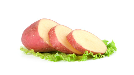 Raw red potatoes