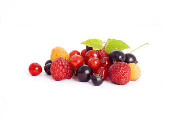 Obraz na płótnie Canvas fresh berries
