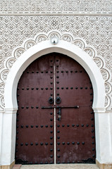 Door of a Moroccan Mosque