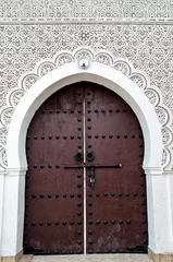 Tür einer marokkanischen Moschee © luisapuccini