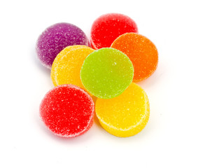 colorful jelly candies.