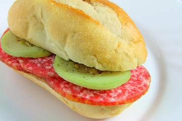 Salamibrötchen 06