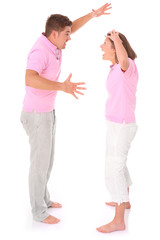 Shouting couple