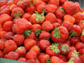 Fresh strawberries