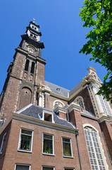 Westerkerk in Amsterdam, Netherlands