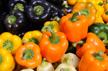 Colorful bell peppers