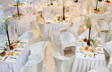 stylish interior of restaurant