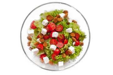 Ceasar salad with rusks