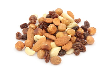 Frutta secca - Assortment of nuts and dried fruits