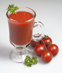 Fresh tomato juice