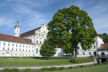 Fototapeta na wymiar monastery fuerstenfeldbruck munich
