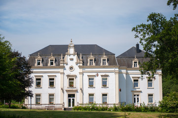 Fototapeta na wymiar Town hall in Belgium