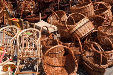 wicker baskets