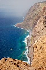 Coast of madeira, portugal