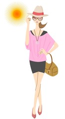 日差し　紫外線　全身