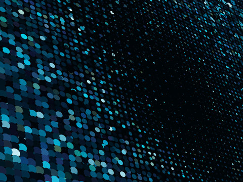 Abstract dot blue mosaic background. EPS 8