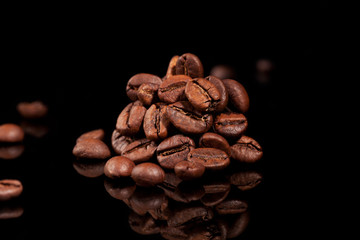 Coffee beans.