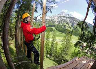 Kletterwald Nesselwängle 2