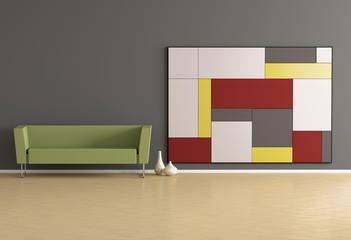 Naklejka premium Galerie