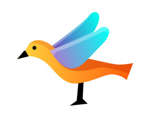 vector icon bird