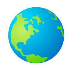 vector icon globe