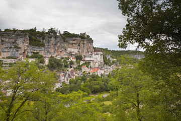 Fototapeta na wymiar Rocamadour wioska we Francji.