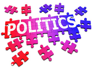 3d Jigsaw puzzle politics
