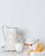 Clean Fresh Bathroom Items