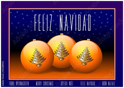 &quot;Feliz Navidad - Weihnachtsgruß&quot; Stockfotos und lizenzfreie Bilder auf