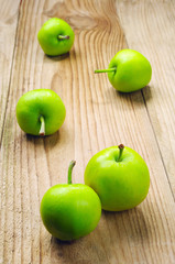 Green apples