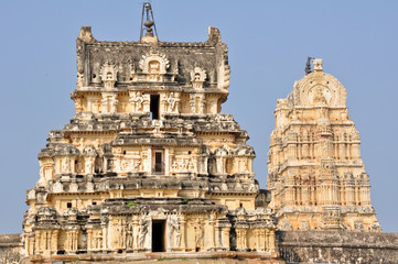 Obraz premium Virupaksha temple, Hampi (India)