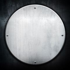 round metal plate