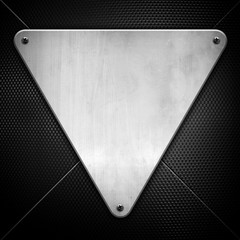 triangle plate