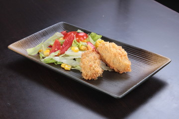 deep fried oyster