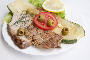 Creative restaurant food