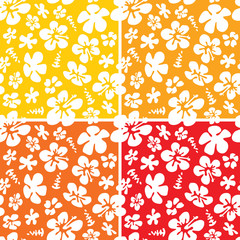 Seamless Hawaiian Pattern © melledy