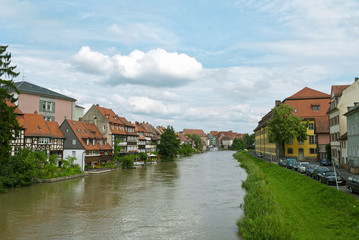 Fototapeta na wymiar Little Venice in Bamberg