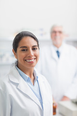 Fototapeta premium Smiling pharmacist