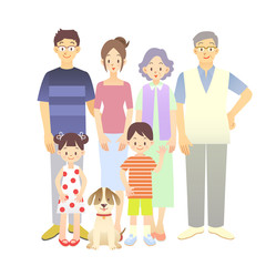 家族　家庭　団らん