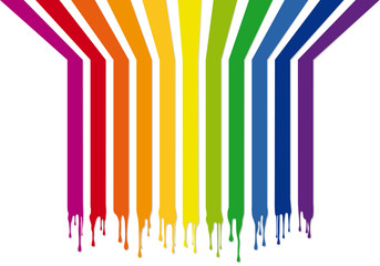 colorful stripes with drops, vector