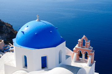 Santorinin island, Greece