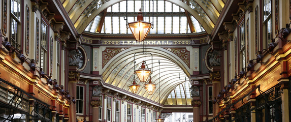 Leadenhall Market dans la ville de Londres