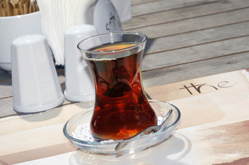 Traditional turkish tea (&ccedil;ay)