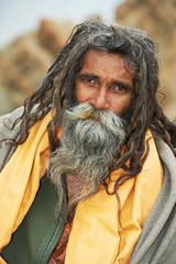 Indian monk sadhu