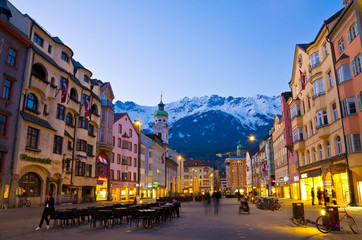 Fototapeta na wymiar Innsbruck, Austria