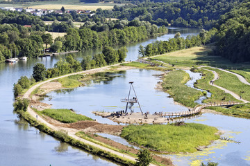 Neckar Naturschutzgebiet - Poppenweiler