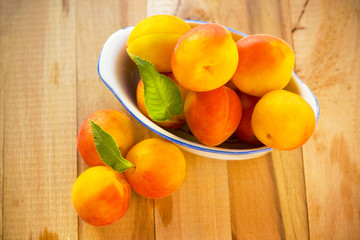 fresh apricots