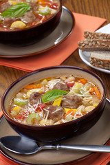 Italian Meatball Soup