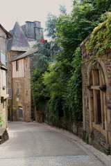 Une rue d'Uzerche.