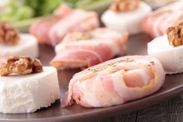 assortment of cheese